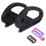 Gomake Wrapping Paper Cutter Holiday Birthday & Christmas Gift Wrap Cutter Paper Cutting Tool Snitty Safety Vinyl Film Cutter Letter Opener Craft Knife for Wrapping Paper,Vinyl Wrap,Wallpaper-Black