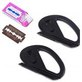 Gomake Wrapping Paper Cutter Holiday Birthday & Christmas Gift Wrap Cutter Paper Cutting Tool Snitty Safety Vinyl Film Cutter Letter Opener Craft Knife for Wrapping Paper,Vinyl Wrap,Wallpaper-Black