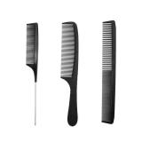 3 PCS Hairdressing Combs Set Heat-Resistant Hair Comb Set Rat Tail Comb Double Tooth Comb Fine Tooth Comb for Women and Man