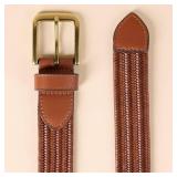 Amazon Essentials Men's Tubular Stretch Weave Belt size 42