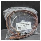 Amazon Essentials Men's Tubular Stretch Weave Belt size 42