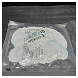 50Pcs Castor Oil Wrap for Belly Button, Heart Self-Adhesive Castor Oil Belly Patches Wrap Breathable Non-Woven Castors Oils Patches Cover Highly Absorbent No Wash