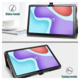 Bige for ALLDOCUBE iPlay 50/iPlay 50 Pro 10.36' Tablet Case, PU Leather Folio 2-Folding Stand Cover, Black