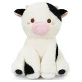 Bekrgwiy Cow Stuffed Animal,8 in Cow Plush Pillow,Kawaii Doll Toys for Kids,Stuffed Plushie Stuff,Gift for Boys and Girls Birthday Halloween Christmas