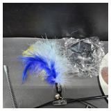 Interactive Cat Feather Wand Toy Set   Bird & Feather Teaser