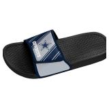 FOCO mens NFL Team Logo Legacy Sport Slide Sandals