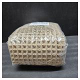 Bathroom Rugs Waffle Bathroom mat Boho Bath mat Super Absorbent Non Slip Bath Rugs, Washable, Ultra Soft Rubber Backed Shower mat, Bath mats for Bathroom Floor, Brown 18x30in