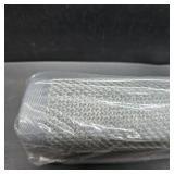 Kitchen Mat 1 PCS, Cushioned Non Slip Rugs for Kitchen Floor, Absorbent Runner Comfort Standing Mats Washable for Kitchen, Office, Home (Grey, 17.3'x30')