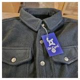 Boys Flannel Jacket,Long Sleeve Warm Sherpa Fleece Buffalo Plaid Button Down Shirt Jackets