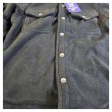 Boys Flannel Jacket,Long Sleeve Warm Sherpa Fleece Buffalo Plaid Button Down Shirt Jackets