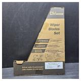 OEM Quality Windshield Wiper Blades, 22  and 19  DSV Standard Car Wiper Blades With Universal U/J Hook Only, Automotive Replacement Wiper Blades for my Car, Water Repellency Wiper Blade, Pack of 2