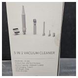 5-in-1 Handheld Car Vacuum Portable Cordless - 20000Pa High Power Vacuuming/Blowing/SOS/LED Light/Window Breaker,Rechargeable Vacuum Cleaner, Portable Vacuum for Car, Home & Pet Hair