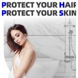 F2 Hard Water Solution Shower Filter - 2.5GPM High-Flow, 99.99% Chlorine/Fluoride/Toxic Chemicals/Heavy Metals Removal, Water Softener Shower Head Filter, Reduces Dry Skin & Frizzy Hair