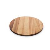 9' Acacia Wood Circle Serving Board