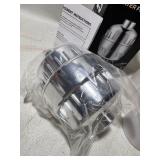 New Aquatrend 25-Stage Shower Head Filter for Hard Water, High Pressure Shower Filter for Removing Chlorine and Fluoride, Vitamin C Improves the Condition of Skin Hair Nails, Chrome