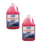 2 New SeaPower 1 Gal. Marine Wash-N-Wax Boat Soaps w/ Color Conditioners