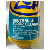 New Zep Neutral pH No Scent Floor Cleaner Liquid 1 Gallon (2 Pack)