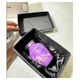 New Natures Peace Hummingbird Adult Urn for Human Ashes - A Lovely Sharing Tokens to Remember Your Loved One - Mini Urns for Human Ashes - Cremation Urns - Memorial for Funeral, Purple