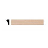 New (10pc) Alexandria Moulding 1/4-inch x 7/16-inch x 4 ft. Unfinished Paintable Stainable Basswood