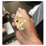 New (10pc) Alexandria Moulding 1/4-inch x 7/16-inch x 4 ft. Unfinished Paintable Stainable Basswood