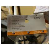 Kenney® Cage 1' Value Decorative Window Curtain Rod, 30-84', Black - 30-84' - Black - CURTAIN ROD ONLY NO CURTAIN