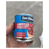 Case of 24/7.5oz San Marcos - DESDE 1957. CHIPOTLES - CHIPOTLES PEPPERS IN ADOBO SAUCE - Great for Salsa Making *Retails $60*