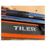 Manual Tile Cutter, 14 Inch Professional Ceramic Tile Cutter with Durable & Sharp Tungsten Carbide Cutting Wheel, Tile Cutter Tools for Cutting Porcelain Floor with Anti-slip Handle & Feet