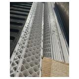 Bundle of 5 Pieces LeafFilter Versa 4' Main Body WHITE LF-U-H-093 - Comes with Screen 5’ x 4” Per Piece