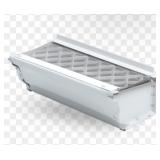 Bundle of 5 Pieces LeafFilter Versa 4' Main Body WHITE LF-U-H-093 - Comes with Screen 5’ x 4” Per Piece