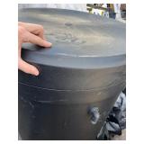 Large Black Tank - w/ Nozzle - Great for Brine Tank - Water Storage etc possibly 75 Gals
