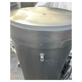 Large Black Tank - w/ Nozzle - Great for Brine Tank - Water Storage etc possibly 75 Gals