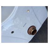 Kohler Commercial Wall Toilet - 1.1-1.6 gallons per flush Comes as pictured