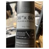 Bundle of Four 36 in. x 84 in. Gray Fiberglass Window Screen