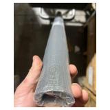 Bundle of Four 36 in. x 84 in. Gray Fiberglass Window Screen