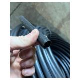 ½” x 100’ Huge Bundle of PVC Black Wire Casing