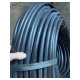 ½” x 100’ Huge Bundle of PVC Black Wire Casing