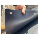 Pair of Truck Mud Flaps - Black Polymer - 24' Wide x 18' Tall