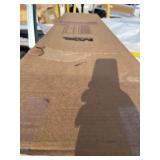 14 1/2'W X 64'H MID-AMERICA VINYL, STANDARD SIZE, OPEN LOUVER SHUTTER 028 - FOREST GREEN