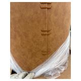 Beautiful Quality Large Faux Leather Storage Bin Camel Brown - Hearth & Hand Magnolia 16” x 16”