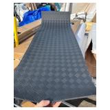24” x 5’ x ½” Rubber Mat - Great Utility Mats for Work Place - Hatch Bubble/ Checkered Design