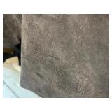 Bundle of 4 Dark Brown Goat Leather Hides - see images, Roughly 3’ x 2’ Sizing per Hide - GREAT FOR CREATIVE PROJECTS Refurbishing Etc