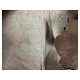 Bundle of 4 Dark Brown Goat Leather Hides - see images, Roughly 3’ x 2’ Sizing per Hide - GREAT FOR CREATIVE PROJECTS Refurbishing Etc