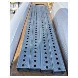 Bundle of 4, 3.5’ x 2” x 2” Metal Sq Sign Post - Great Metal Stock