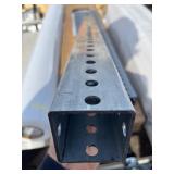 Bundle of 4, 3.5’ x 2” x 2” Metal Sq Sign Post - Great Metal Stock