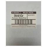 Pack of 6 Whole House Humidifier Replacement Metal/Clay Water Pad for General Models