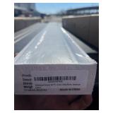 Floating Picture Ledge Shelve for Wall, 84 Inches Picture Ledge Shelf with Long Large Nursery Book Shelf for Toys Storage Kids Bookshelf Wall Mounted Living Room Bedroom Decor Frames, White