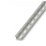 Pack of 10 - NS 15 PERF 2000MM VPE 10 - DIN rail perforated Steel, galvanized, see images