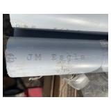 JM Eagle 1-1/2-in x 10-ft Gray Schedule 40 Conduit Non-metallic Schedule 40 PVC Conduit