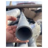 JM Eagle 1-1/2-in x 10-ft Gray Schedule 40 Conduit Non-metallic Schedule 40 PVC Conduit