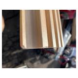 2 Pieces of Beautiful Wooden Slat Wall Panels - Oak Natural Color - not perfect sm blemishes on ends *Multi Lot, each bid will be Multiplied by the amount in the lot ( x8)*